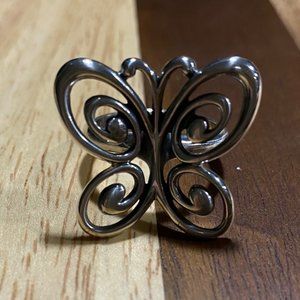 RETIRED James Avery Abounding Butterfly Ring